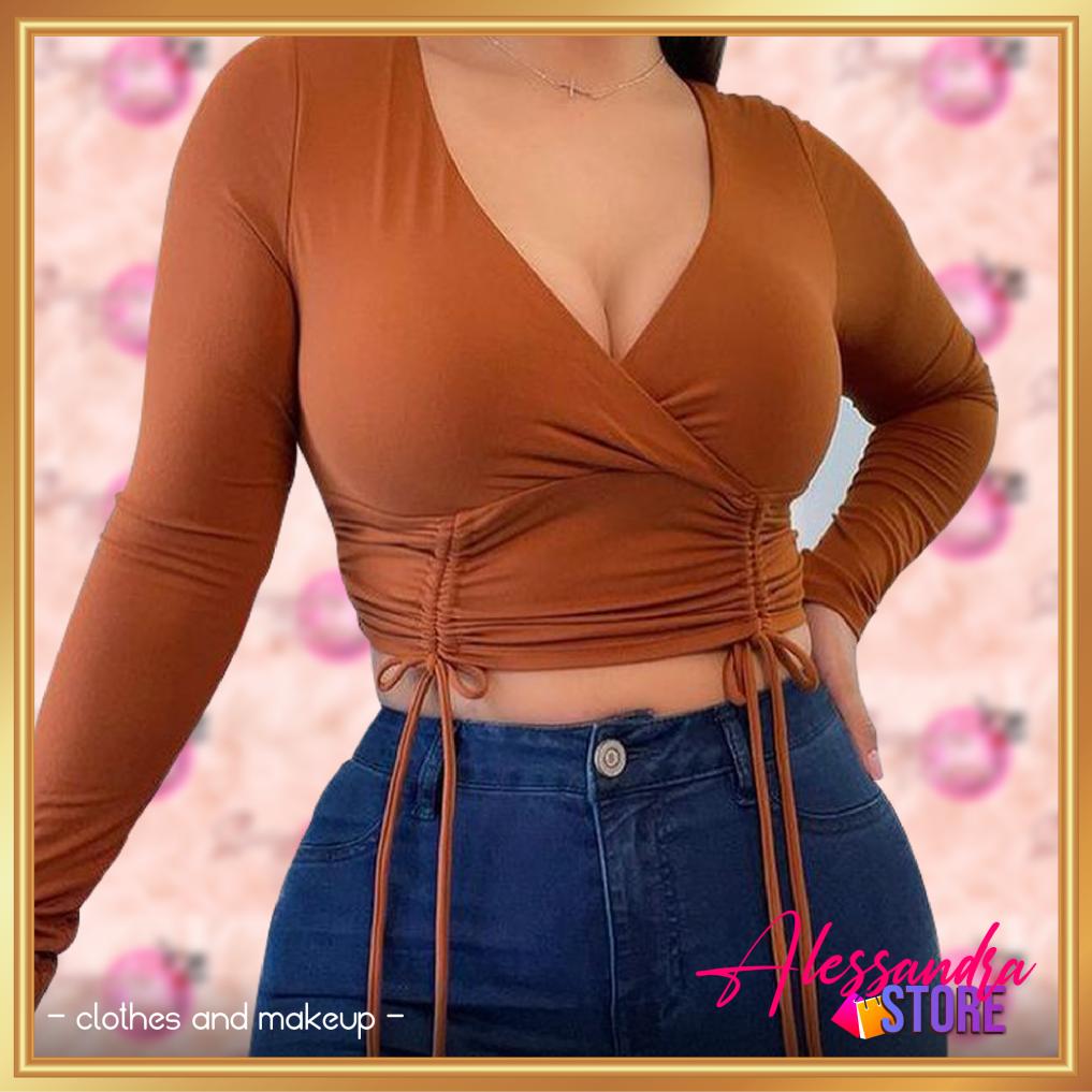 Blusa con mangas