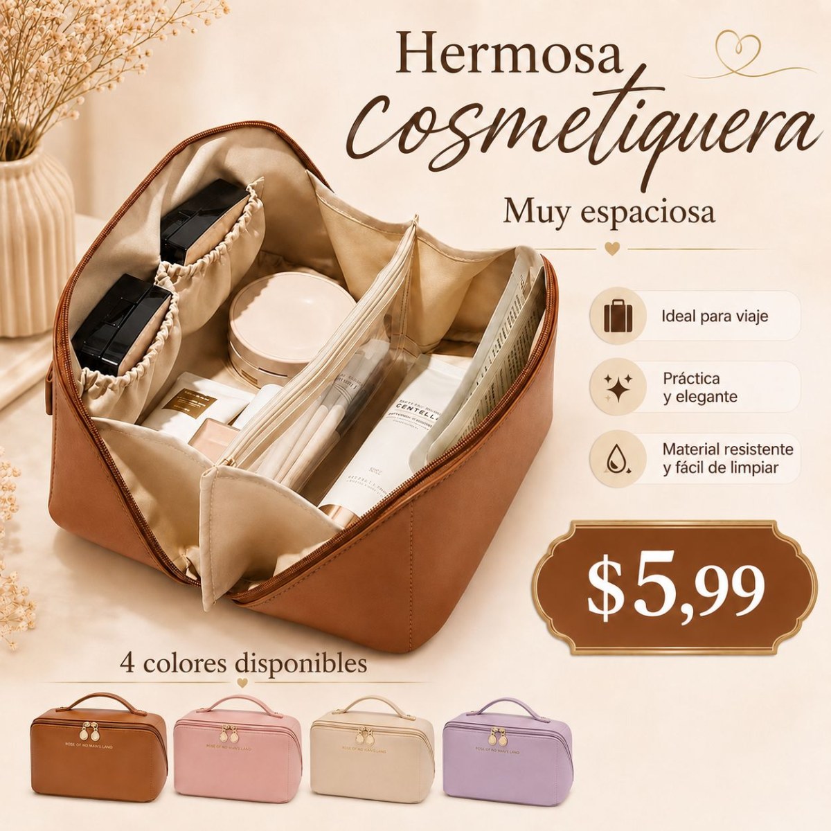 Cosmetiquera Organizadora